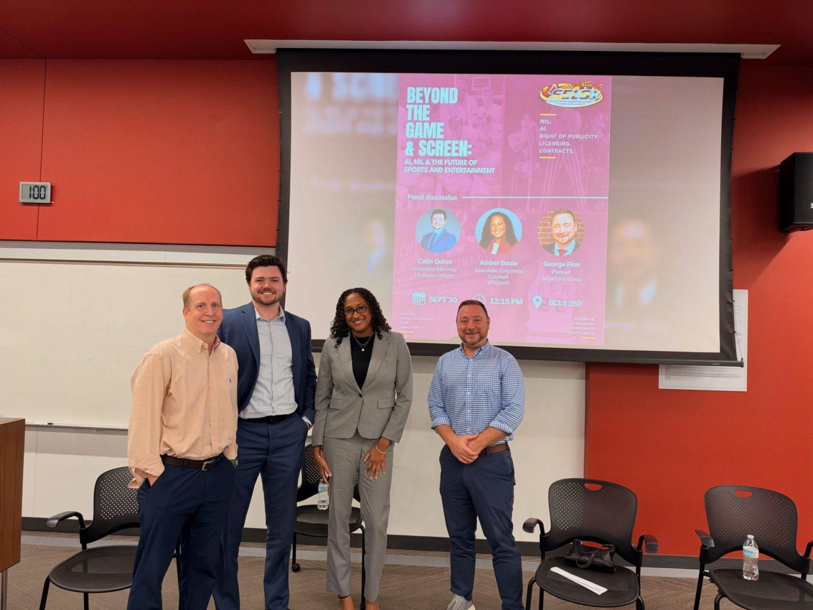 Legislation Making George Finn talks AI, NIL and protecting athletes’ brands at ASU law ...